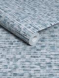 Blue watercolour abstract wallpaper sample A4, imported from the UK