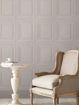 Next Laura Ashley Redbrook Wood Panel Dove Grey Wallpaper Sample A4- Buy online at McGrocer