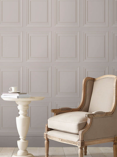 Next Laura Ashley Redbrook Wood Panel Dove Grey Wallpaper Sample A4- Buy online at McGrocer