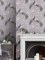 Next Laura Ashley Pale Iris Belvedere Wallpaper Sample A4- Buy online at McGrocer
