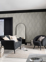 Next Leaf Sprigs Taupe A4 Wallpaper Sample- Buy online at McGrocer