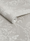 Taupe Leaf Sprigs A4 wallpaper sample - British product