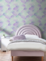 Next Mystic Purple Mermaid Seashell A4 Wallpaper Sample- Buy online at McGrocer