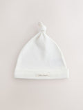 Ecru Fairy Mouse baby beanies 3 pack 0-12mths, UK version
