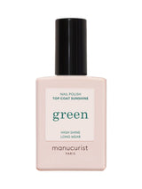 Next Manucurist Green Sunshine Top Coat Nail Polish- Buy online at McGrocer