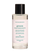 Dissolvant pour vernis à ongles vert Manucurist, formule naturelle biosourcée