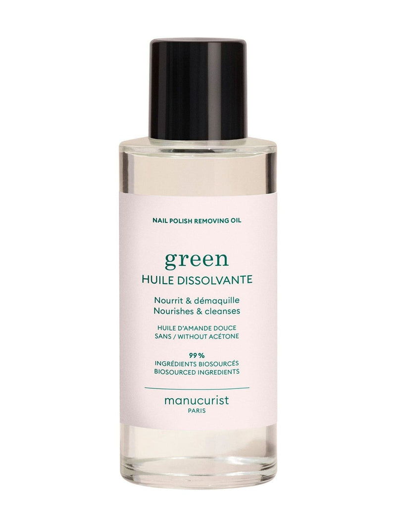 Manucurist Green nail polish remover, imported from the UK