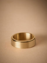 Stainless Steel Spinner Ring Fidget Ring for Stress Relief