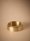 Stainless steel spinner ring (British brand)