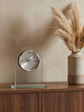 Acctim Glass Ledburn Mantel Clock - British product