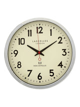 Next Brookpace Lascelles Chrome Radio Controlled Clock- Buy online at McGrocer