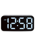 Acctim Clocks Black Ramone LED Farbwechsel Wecker - Britisches Produkt
