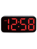 Acctim Clocks Black Ramone LED Farbwechsel Wecker - Britisches Produkt