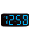 Acctim Clocks Black Ramone LED Farbwechsel Wecker - Britisches Produkt