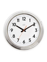 Next Acctim Chrome Clayton Effect Wall Clock- Buy online at McGrocer