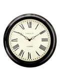 Brookpace Lascelles Black Station Clock - British product