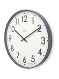 Acctim Ashridge Aston Grey 50cm wall clock - British product