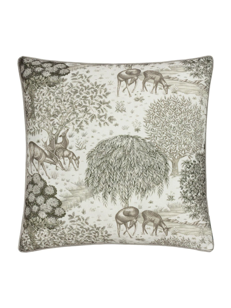 Morris & Co Brook Printed outdoor cushion 55cm, UK version