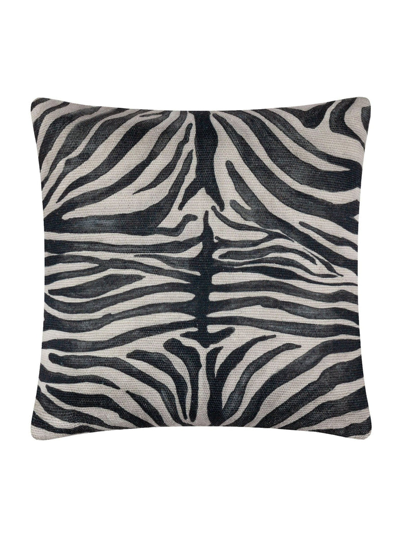 Paoletti zebra woven cushion 50x50, UK version