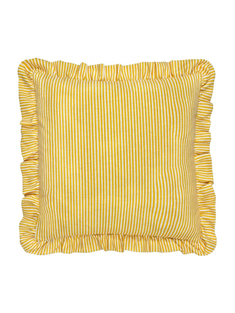 Wylder Martha embroidered ruffle cushion, UK version