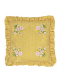 Wylder Martha embroidered ruffle cushion, UK version