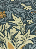 Morris & Co Indigo Snakeshead printed outdoor cushion (British brand)
