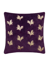 Next Paoletti Gilded Palms Velvet Filled Cushion 45cm- Buy online at McGrocer