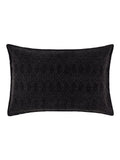 Yard Black Ramas Jacquard Cushion 40x60cm, UK version