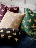 Paoletti Gilded Palms cushion 45cm (British brand)