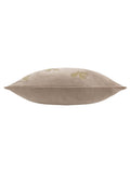 Paoletti Mink Guilded Palms cushion 45cm, UK version