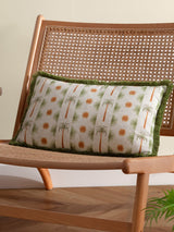 Next Furn Multicolour Tropicala Palm Printed Cushion 50x30x10cm- Buy online at McGrocer