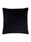 HÖEM piped velvet cushion 45cm - British product