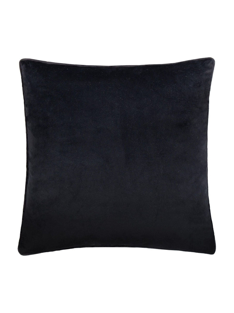 HÖEM piped velvet cushion 45cm - British product