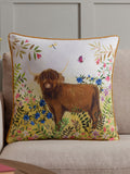 Evans Lichfield Daisy Hill Agnes printed cushion - British product