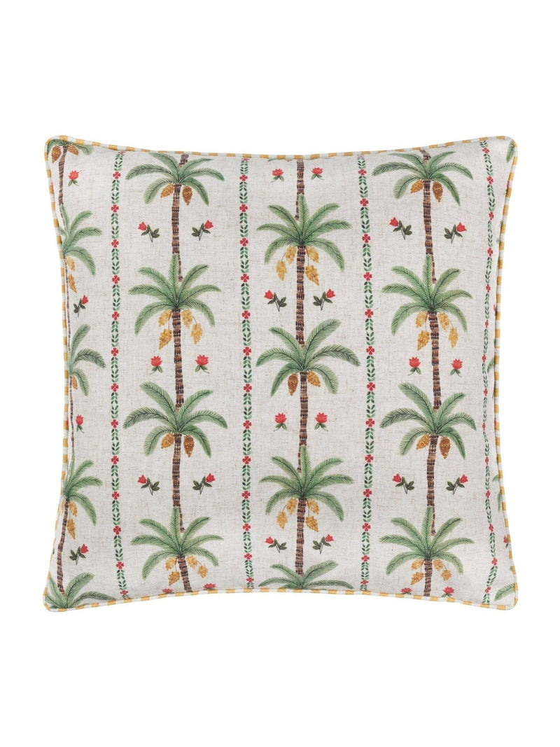 Wylder Tropics multicolour leopard print cushion 45cm, UK version