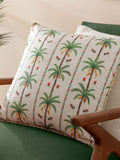 Wylder Tropics multicolour leopard print cushion 45cm, UK version