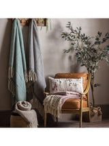 Next Gallery Home Neutral Wool Throw- Buy online at McGrocer