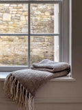 Gallery Home wool throw herringbone design, imported from the UK