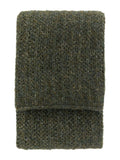 Gallery Home green melange knit throw 130x200cm (British brand)