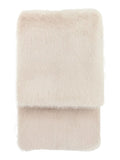 Gallery Home Brown Maple faux fur throw 200x130cm - British product