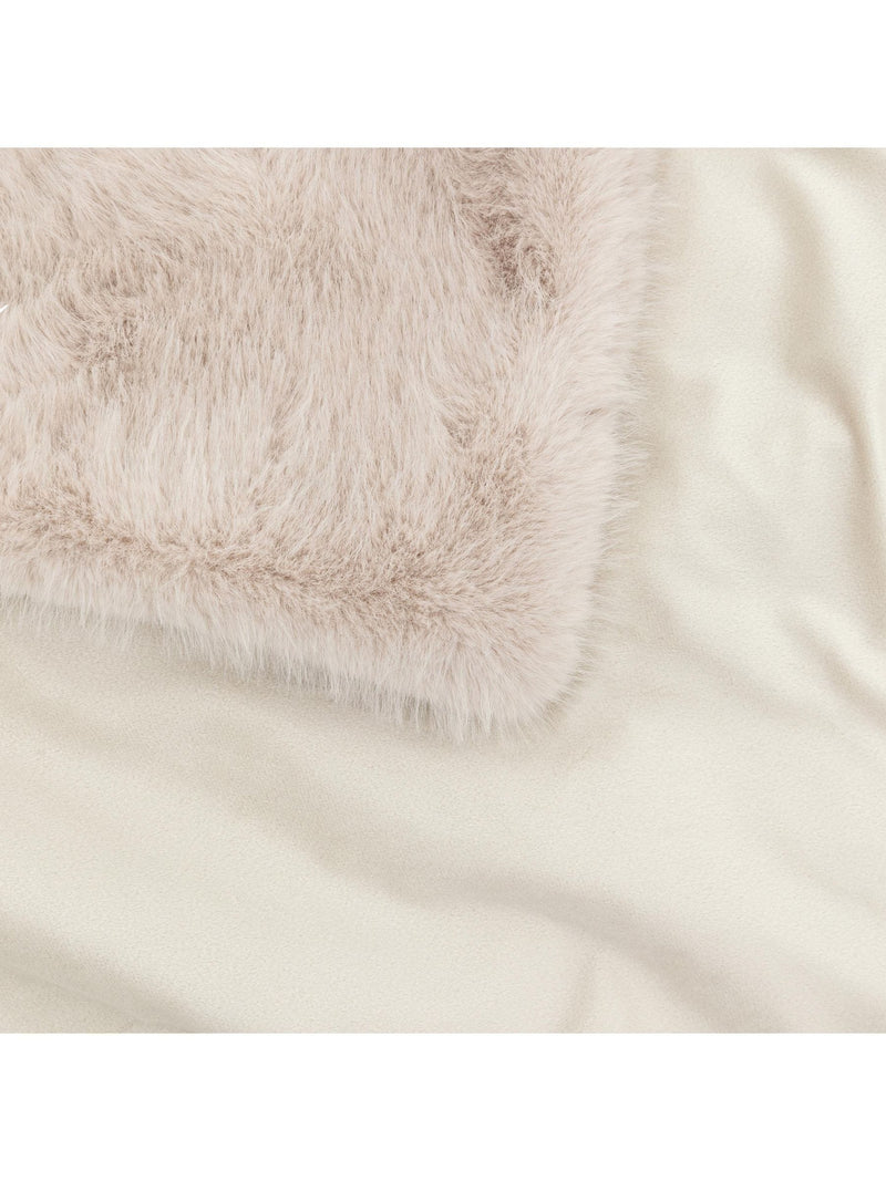 Gallery Home Brown Maple faux fur throw 200x130cm - British product
