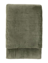 Next Gallery Home Green Simply Throw Blanket 200cm x 200cm- Buy online at McGrocer