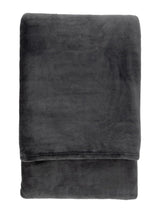 Next Gallery Home Grey Simply Throw Blanket 200cm x 200cm- Buy online at McGrocer