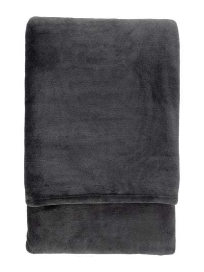Next Gallery Home Grey Simply Throw Blanket 200cm x 200cm- Buy online at McGrocer