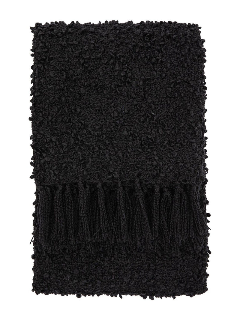 Gallery Home Black Bologna throw 200x130cm, UK version