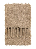 Gallery Home Brown Bologna boucle throw - UK version