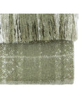 Gallery Home green check throw 200x180cm - British product