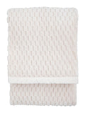 Gallery Home grey jacquard velvet knitted throw 200x150cm - British product