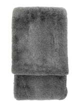 Next Gallery Home Grey Roscose Faux Fur Throw 200cm x 150cm- Buy online at McGrocer