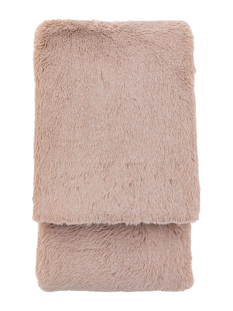 Gallery Home faux fur throw purple juniper - British product